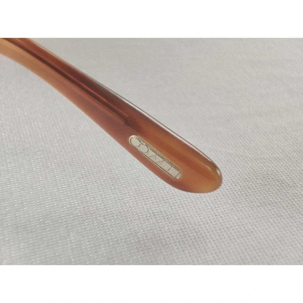 Oliver‎ Peoples Athena SYC Oversized Sunglasses Striped Honey Amber Japan 62mm